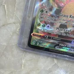 Pokemon Leafeon VMAX Ultra Rare Holo Evolving Skies 008/203 310HP - Image 4