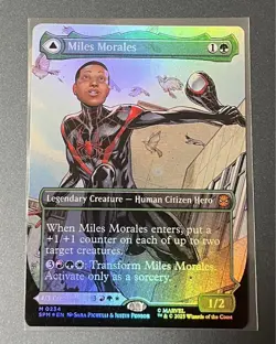 [foil] Miles Morales/Ultimate Spider-Man English Version MTG - Image 2