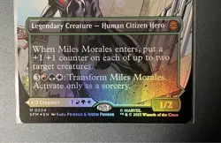 [foil] Miles Morales/Ultimate Spider-Man English Version MTG - Image 5