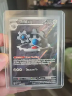 Pokemon TCG Black Bolt Illustration Rare IR Holo English Klinklang 141/086 - Image 1