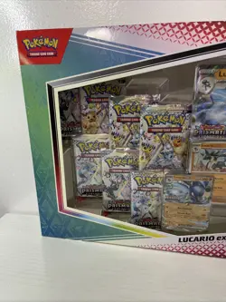 Pokemon Prismatic Evolutions Lucario ex & Tyranitar ex Premium Collection Box - Image 4