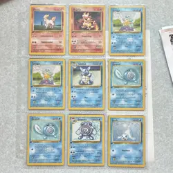 Pokemon TCG WOTC Base Set 1st Edition German 18 Card Lot Pikachu Ponyta - Image 1