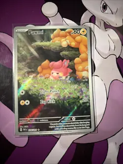 Pokemon Pawmi 226/091 Sv: Paldean Fates Holo - Image 1