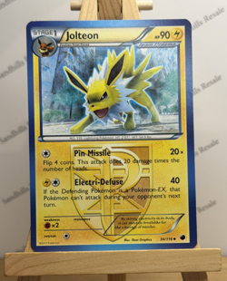 Pokemon TCG * Jolteon * 34/116 * Plasma Freeze * Uncommon * Regular * 2013 - Image 1