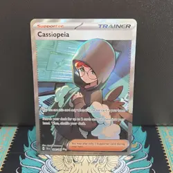 Pokemon TCG - Cassiopeia 086/064 Ultra Rare Full Art Trainer Shrouded Fable NM - Image 1