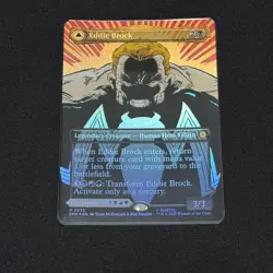 MTG Eddie Brock/Lethal Protector, Venom Borderless Foil - Image 1