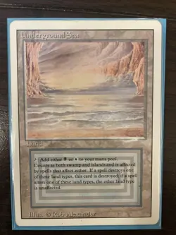 MTG Underground Sea English Revised Dualland - Image 1