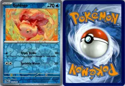 Goldeen 118/165 Common 151 Pokemon Reverse Holo Near Mint - Image 3