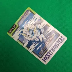 Vaporeon FILE No. 134 Bandai Carddass Series 3-4 Japanese Pokemon MP - Image 3