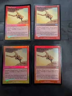 MTG Mog's Fans Foil Set of 4 English DCI - Image 1