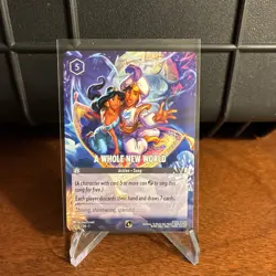 Disney Lorcana A Whole New World Promo Card 10/C1 Near Mint - Image 1
