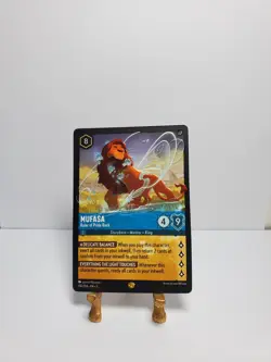 Mufasa Ruler of Pride Rock 150/204 Legendary Shimmering Skies Disney Lorcana - Image 1