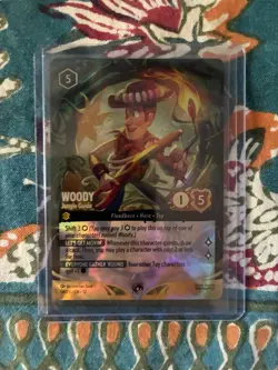 Ravensburger Disney Lorcana TCG Woody - Jungle Guide Set Champ Promo Foil - Image 1