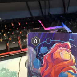 Mufasa Ruler of Pride Rock Enchanted EN5 217/204 Disney Lorcana Shimmering Skies - Image 3