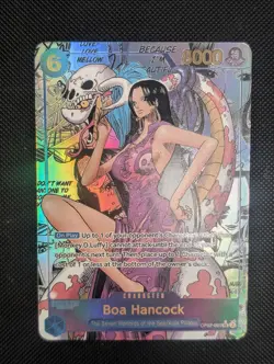 Boa Hancock (OP07-051) Manga Rare English NM - One Piece Card Game - Image 1