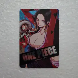S7505 Extremely Rare Boa Hancock Luffy Japanese One Piece Memorial Log Card J19 - Image 1