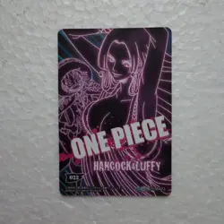 S7505 Extremely Rare Boa Hancock Luffy Japanese One Piece Memorial Log Card J19 - Image 2