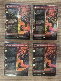 [MTG] Mirror-breaking Fable Foil Stuchang Promo Set of 4 - Image 1