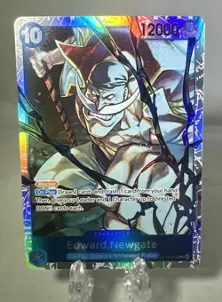 Edward.Newgate SR OP13-042 Carrying On His Will Foil One Piece TCG - Image 1