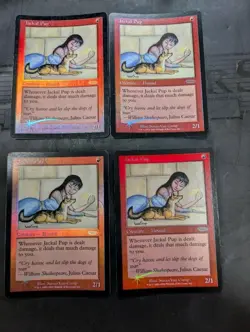 MTG Jackal's Child Foil Set of 4 English DCI - Image 1