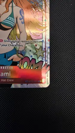 One Piece Nami St01-007 (TR) Treasure Rare Wings of the Captain (Op06) NM - Image 4