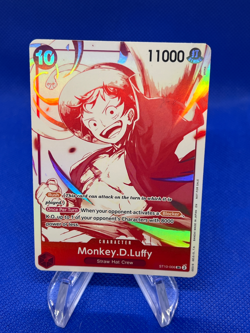 One Piece 3rd Anniversary Treasure Campaign Pack Monkey D Luffy ST10-006 NM - Image 1