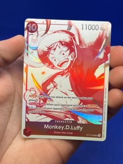 One Piece 3rd Anniversary Treasure Campaign Pack Monkey D Luffy ST10-006 NM - Image 2