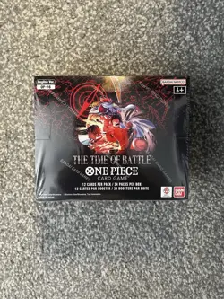 One Piece TCG: OP-16 Booster Box - The Time of Battle (New & Sealed) - Image 1