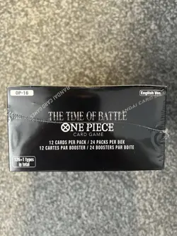 One Piece TCG: OP-16 Booster Box - The Time of Battle (New & Sealed) - Image 2