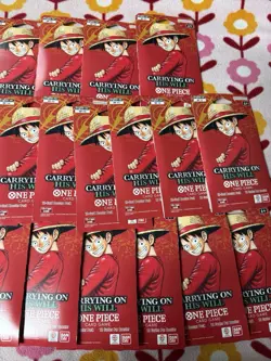 One Piece OP-13 Carrying on His Will Sleeved Booster Pack | Lot of 20! - Image 3