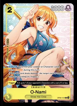 O-Nami (Welcome Pack Vol. 2) OP06-101 Promo One Piece NM - Image 1