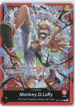 Monkey.D.Luffy - ST21-001 (Luffy Deck) ST21-001 Learn Together Deck Set Foil - Image 1
