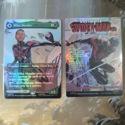 MTG SPМ Miles Morales (full art version) 2 pieces - Image 1