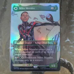 MTG SPМ Miles Morales (full art version) 2 pieces - Image 3