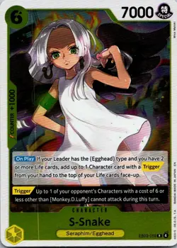 S-Snake EB03-059 Extra Booster: One Piece Heroines Edition One Piece Foil NM - Image 1