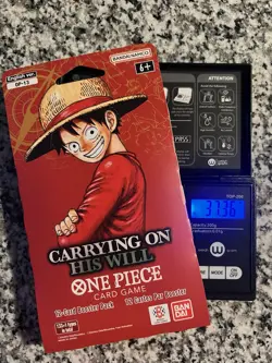 HEAVY OP-13 Sleeved Booster Pack - ONE PIECE TCG - CARRYING ON HIS WILL HEAVY - Image 1