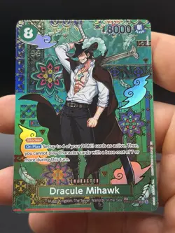 NM One Piece: Azure Sea's Seven - Dracule Mihawk - SP OP12-030 - SR - Image 1