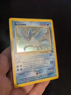 Articuno 2/62 - Fossil - Holo Rare - Pokemon Card WOTC - LP - Image 4