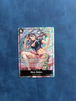 One Piece TCG Nico Robin OP12 087 Alt Art NM English - Image 1