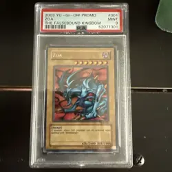 Zoa TFK-001 The Falsebound Kingdom Yu-Gi-Oh! Promo Card PSA 9 - Image 1