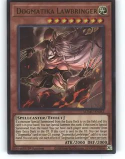 Dogmatika Lawbringer MZMU-EN052 Maze of Muertos Yu-Gi-Oh 1st Edition NM - Image 1