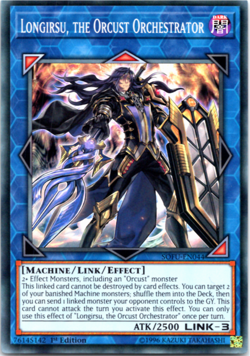 Longirsu, the Orcust Orchestrator SOFU-EN044 Super Rare - 1st Edition - Yugioh - Image 1