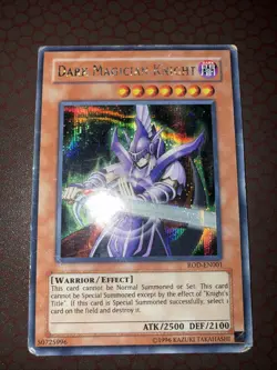 Yu-Gi-Oh! Dark Magician Knight -ROD-EN001- Secret Rare - Unlimited DAMAGED! - Image 1
