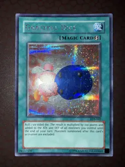 Yu-Gi-Oh! Graceful Dice -EDS-002- Secret Rare- Unlimited MP! - Image 2
