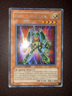 Yu-Gi-Oh! Rocket Warrior -CT2-EN005- Secret Rare - Limited Edition HP! - Image 2