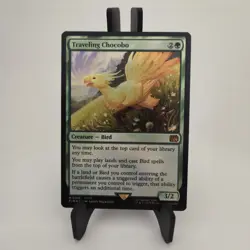 Traveling Chocobo (FOIL) (0210) Final Fantasy MTG - Image 1