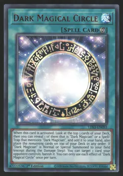 Dark Magical Circle - LDS3-EN093 - RED Ultra Rare - 1st Edition Yugioh - Image 1
