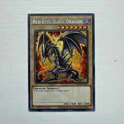 MP22-EN267 Red-Eyes Black Dragon Prismatic Secret Rare 1st Edition NM YuGiOh - Image 1