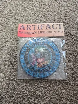 MTG MAGIC ARTIFACT SPINDOWN LIFE & POISON COUNTER (2011); - Image 1