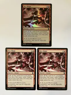 Hex Magic x 3 ~ 1 Foil ~ Marvel Super Heroes ~ Mtg - Image 1